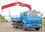 автомобили КАМАЗ с кран манипулятором
