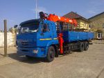 КамАЗ 65117 с КМУ Канглим 1256