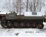 Гусеничный тягач с турбодизельным двигателем д 245