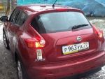 Nissan juke 2012 красный металлик