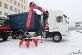 Ломовоз Volvo FH16  с манипулятором, аренда.
